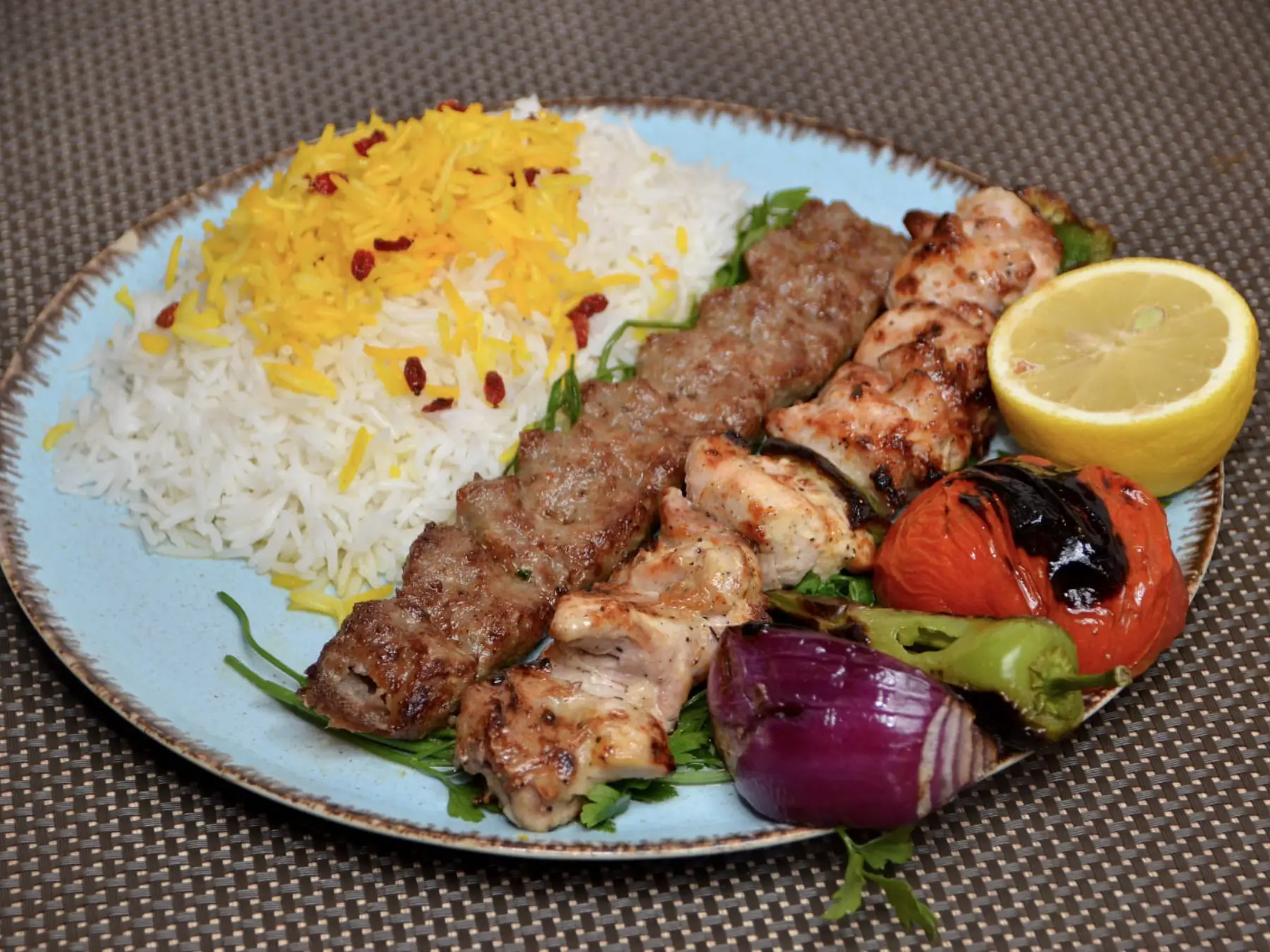 Ribs with Kebab
